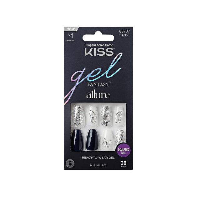 KISS Gel Fantasy Allure Nails FA05 AVA NEW YORK