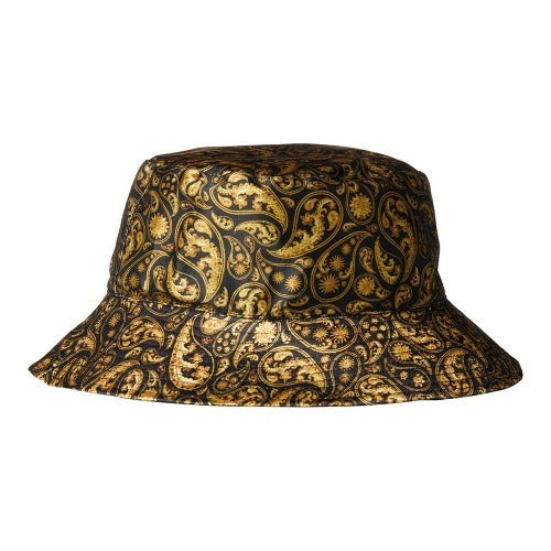 KEYSHIA COLE X Reversible Satin Bucket Hat-LUXE PAISLEY