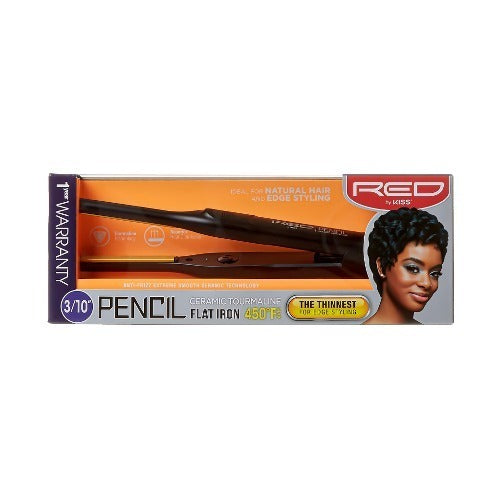 Pencil Ceramic Tourmaline Flat Iron 3/10"