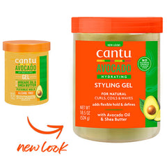 Cantu Avocado Styling Gel, 18.5 oz.