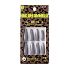 GOLD FINGER Solid Color Nails GC08