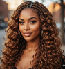 INDU Loop Crochet Deep Wave Hair