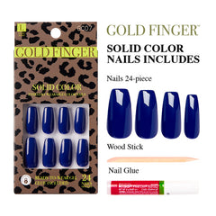 GOLD FINGER Solid Color Nails GC07