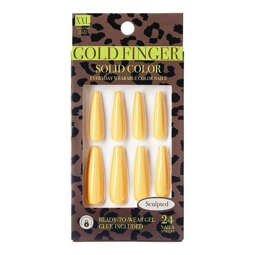 GOLD FINGER Sculpted Nails GS03