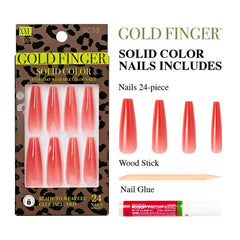 GOLD FINGER Solid Color Nails GC33 (Exclusive)