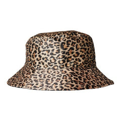 KEYSHIA COLE X Reversible Satin Bucket Hat-LEOPARD