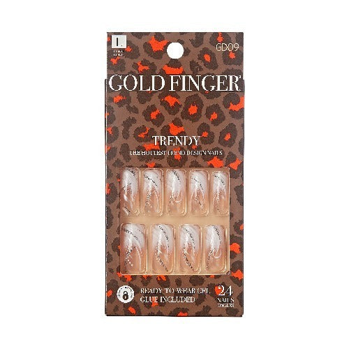 GOLD FINGER Trendy Nails Children Sleepin GD09