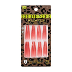 GOLD FINGER Solid Color Nails GC33 (Exclusive)