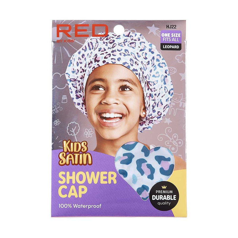 Kids Premium Shower Cap Leopard