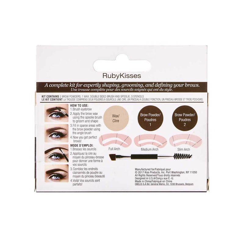 Go Brow Eyebrow Kit by Ruby Kisses