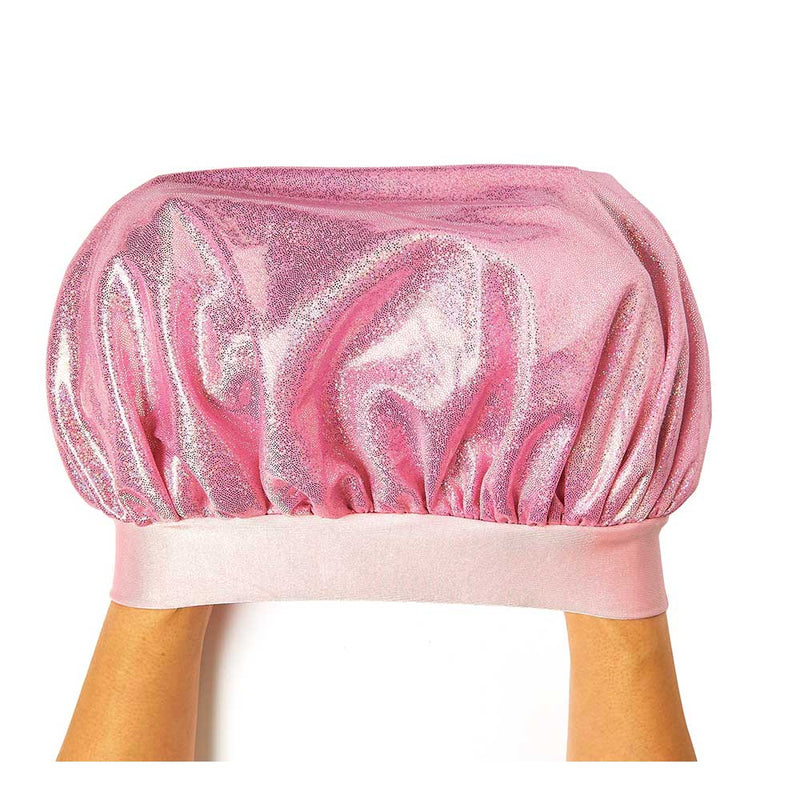 RED Glitter Bonnet LUXURY HOLOGRAM FABRIC