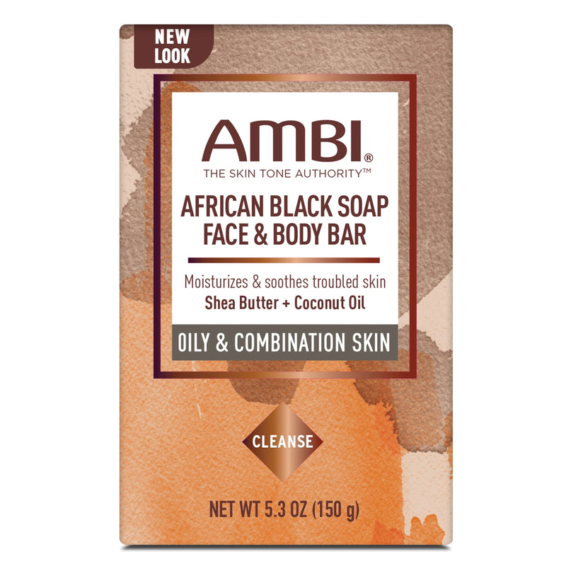 Ambi Black Soap for Face and Body 5.3oz