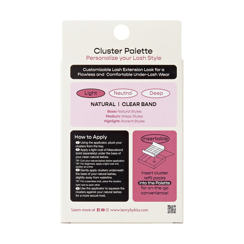 Light Cluster Palette Refill Pack – Mixed