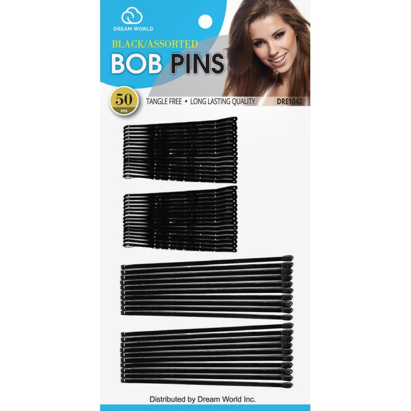 Assorted Sizes 50 pcs Bob Pins