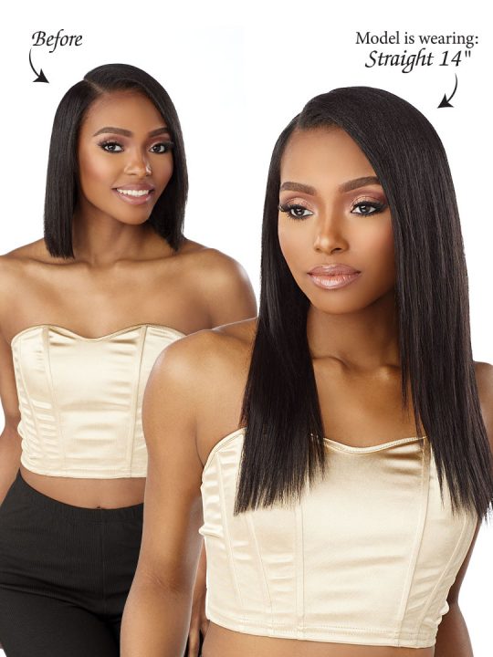 Empire Butterfly 7 Piece Clip In Human Hair 18"