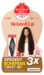 OUTRE-3X SPRINGY BOHEMIAN TWIST 30