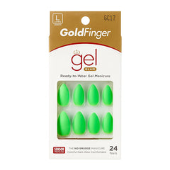 GOLD FINGER Gel Glam Nails GC17