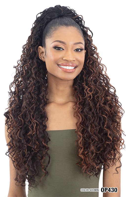 Drawstring Ponytail Dominica Curl 28" by Shake'N Go