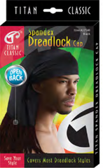 Spandex Dreadlock Cap Open Back