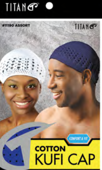 Cotton Kufi Cap by Titan