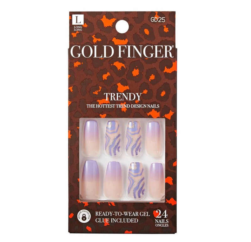 GOLD FINGER Trendy Nails GD25