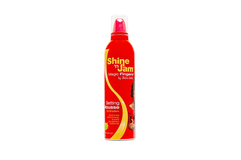 Ampro Shine'N Jam Magic Fingers SETTING MOUSSE 12fl oz