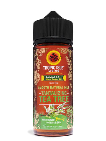 TROPICAL ISLE SMOOTH NATURAL OIL - TANTALIZING TEA TREE 4oz