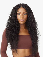 Lace Front Human Hair Blend Wig EZRA 28