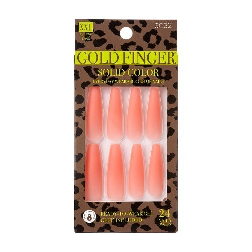 GOLD FINGER Solid Color Nails GC32 (Oceana)