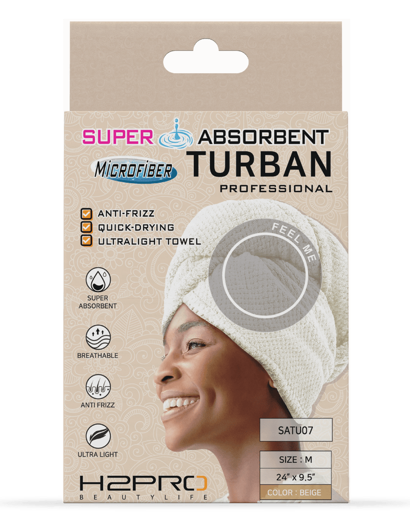 H2Pro Super Absorbent Hair Turban