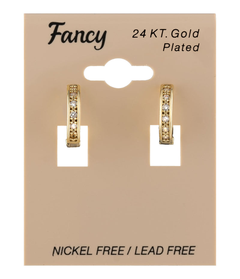 Fancy Huggie Earrings BHG2