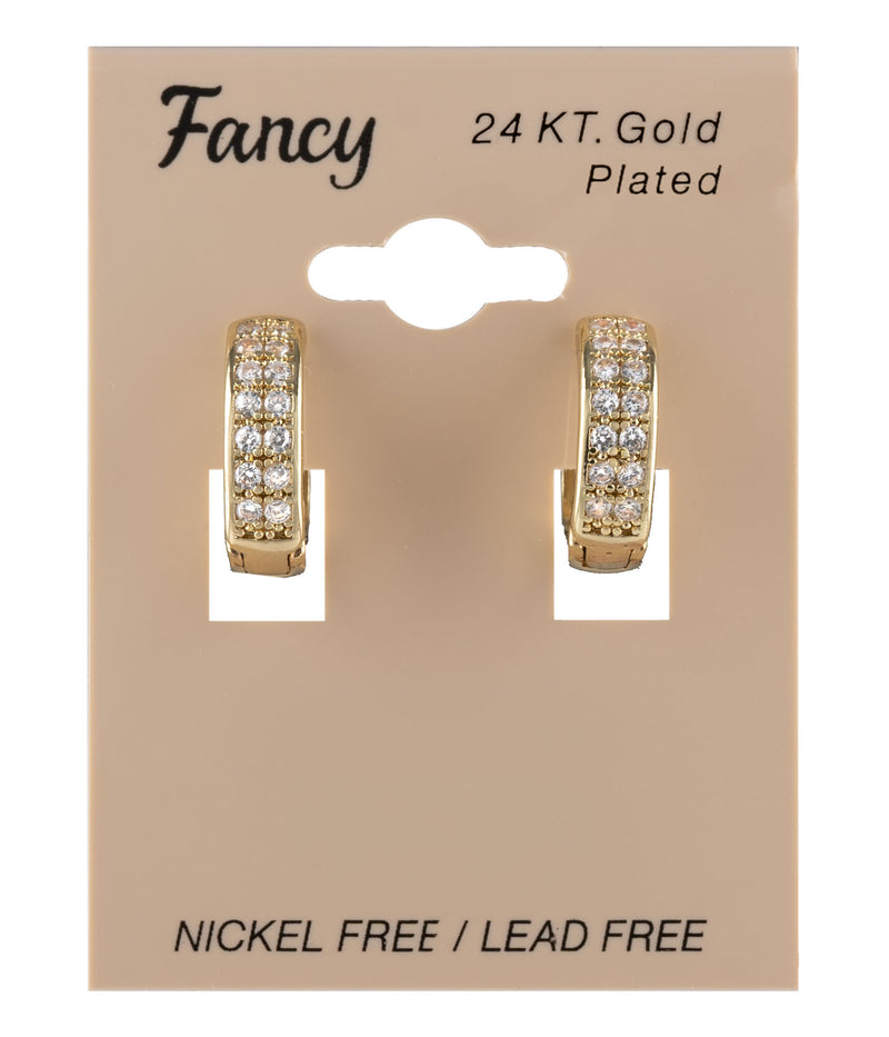 Fancy Huggie Earrings BHG6