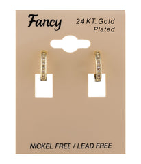 Fancy Huggie Earrings BHG1