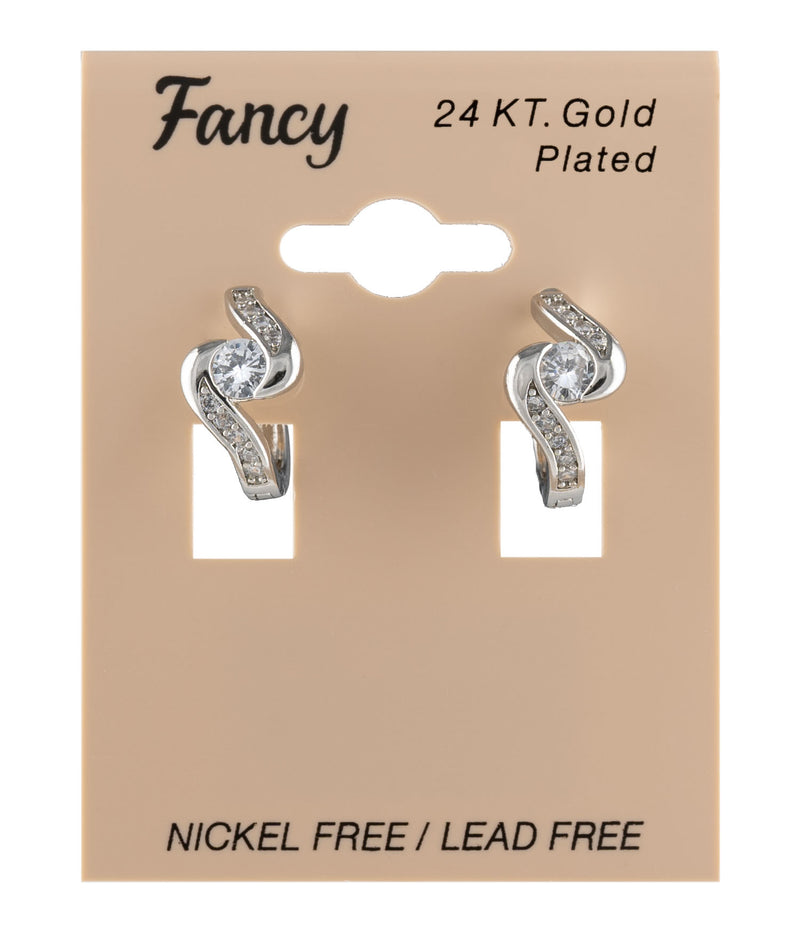 Fancy Huggie Earrings BHS12