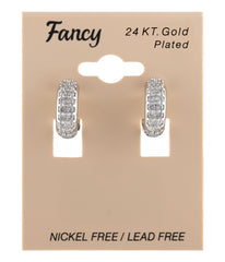 Fancy Huggie Earrings BHS5