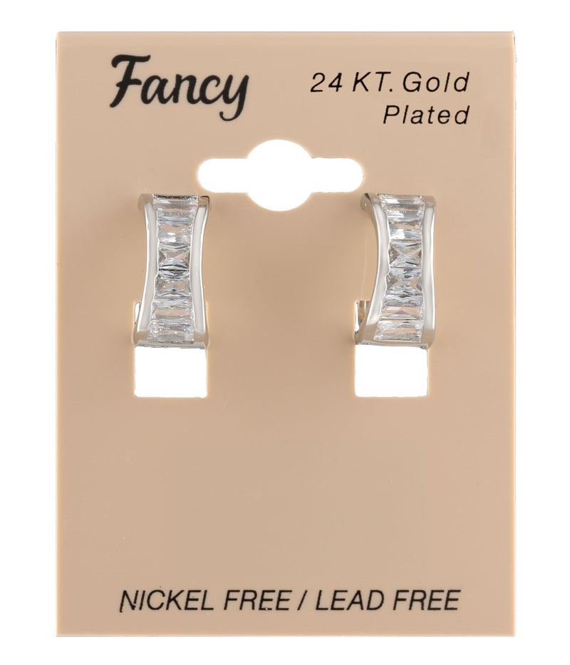 Fancy Huggie Earrings BHS8