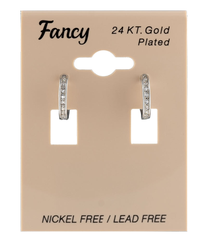 Fancy Huggie Earrings BHS1