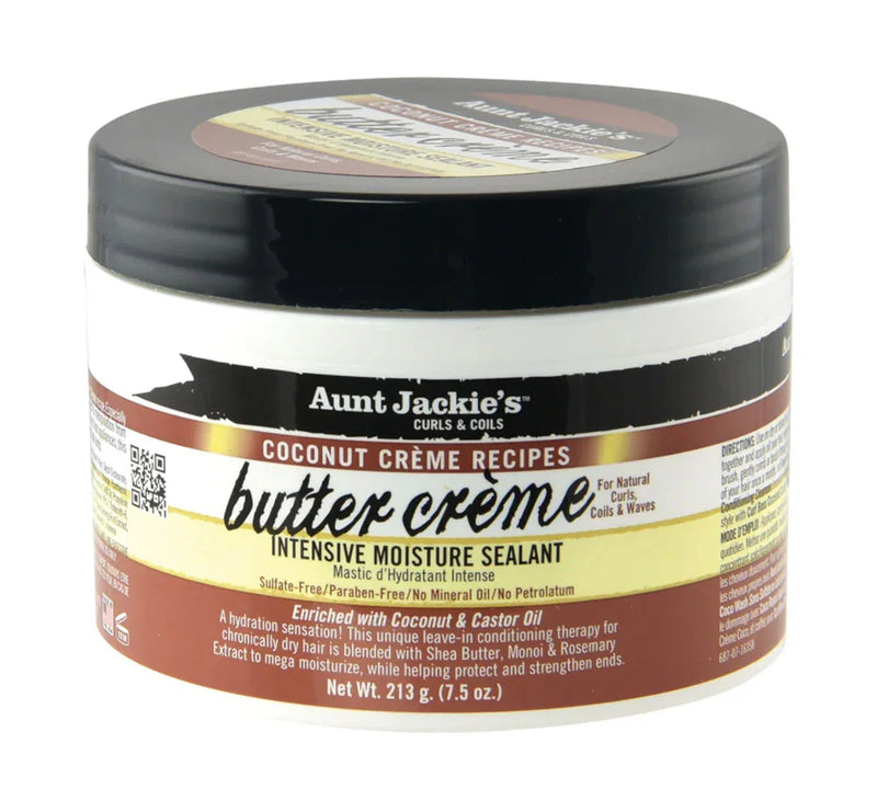 Aunt Jackie's Butter Creme Intensive Moisture Sealant with Coconut Oil