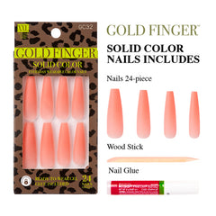 GOLD FINGER Solid Color Nails GC32 (Oceana)