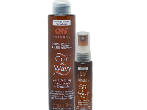 Curl-n-Wavy Conditioner and Detangler Argan Oil