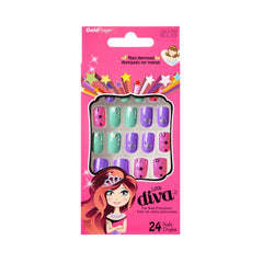 GOLD FINGER Little Diva Kids Nails BLL09