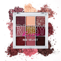 Ruby Kisses Make-up Palette Red Velvet