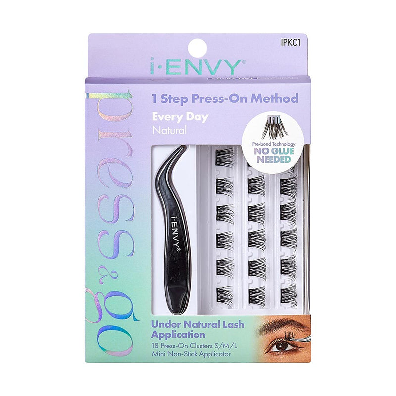 Press & Go Press On Cluster Eyelashes All-in-One Kit