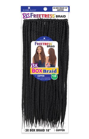 FREETRESS 3X Box Braid 18"