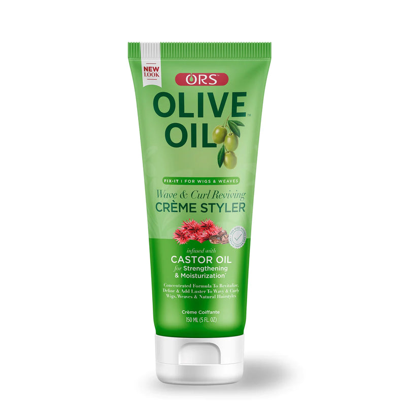 ORS Olive Oil Wave&Curl Reviving Creme Styler with Castor Oil 5oz