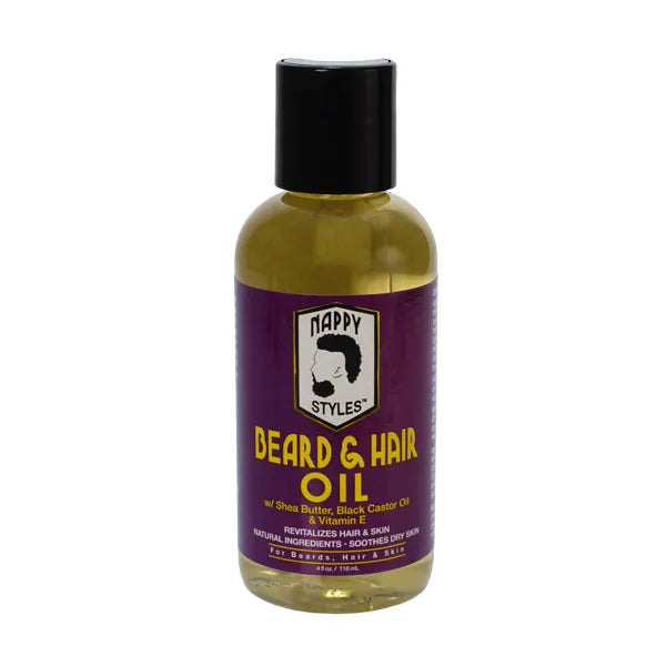 Nappy Styles Beard and Hair Oil 4oz