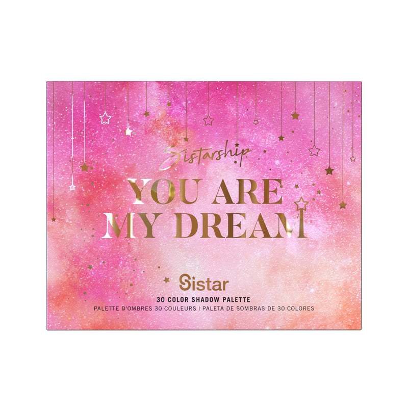 YOU ARE MY DREAM - 30 COLORS EYESHADOW PALETTE by SISTAR cosmetics