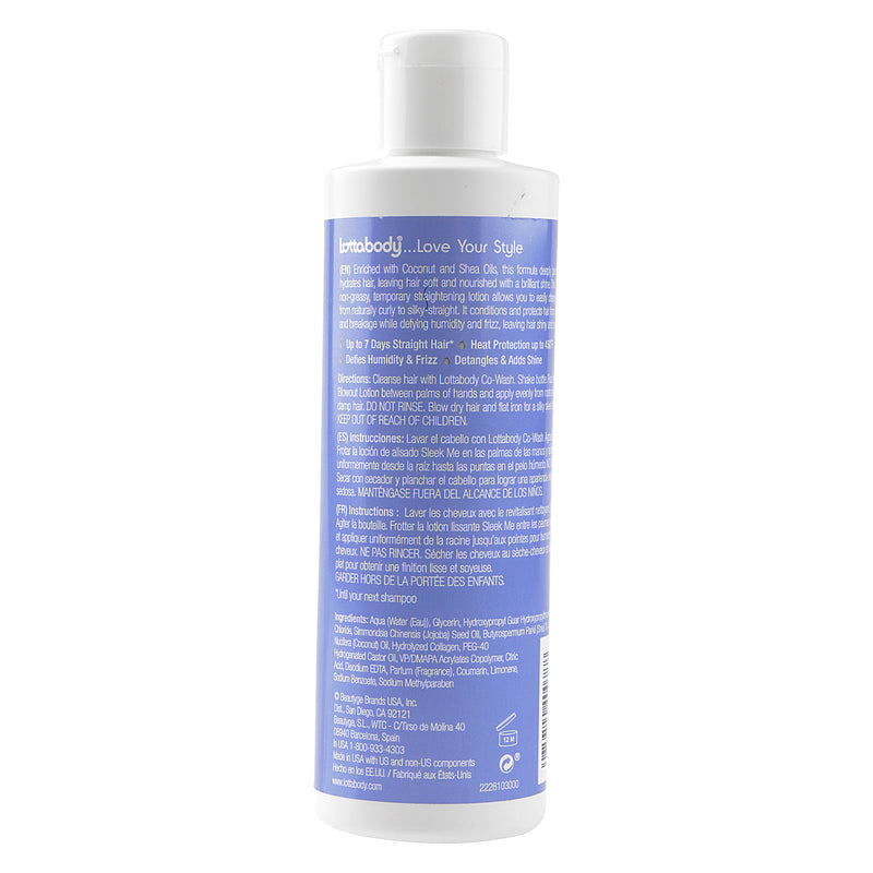 Lottabody 8 Fl. Oz. Sleek Me Blowout Lotion