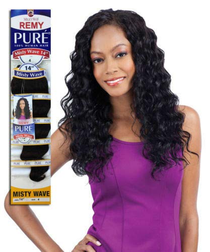 MILKYWAY - MISTY WAVE REMY PURE 100% HUMAN HAIR EXTENSION