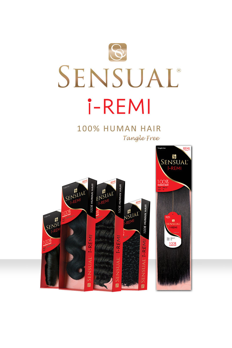Sensual i-REMI Yaki 100% Human Hair Extension - STRAIGHT